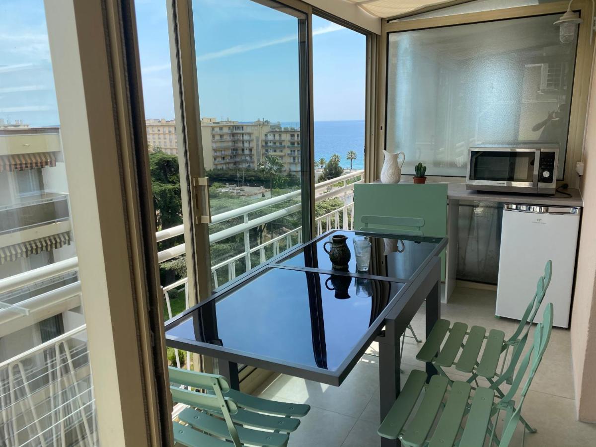 Appartement Rooftop, Premiere Ligne, Vue Mer, 50M De Plage Du Midi Cannes Exteriör bild